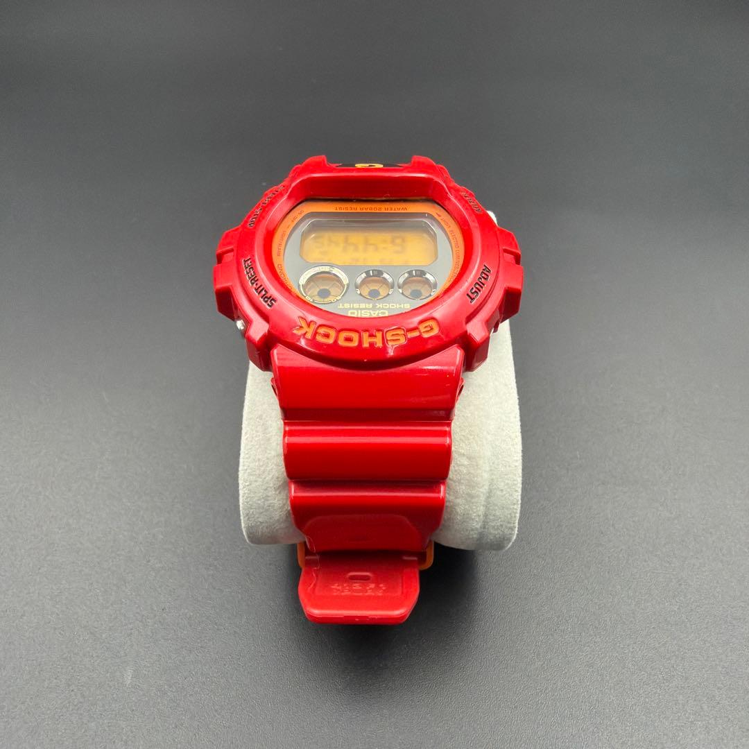 CASIO G-SHOCK DW-6900CB クレイジーカラー 赤 レッド