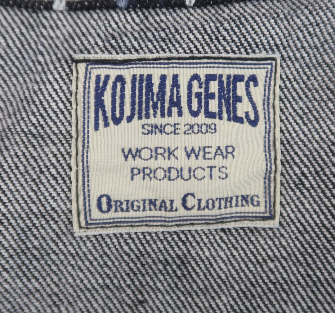 3403 美品 児島ジーンズ バイカラーウォバッシュ ベスト