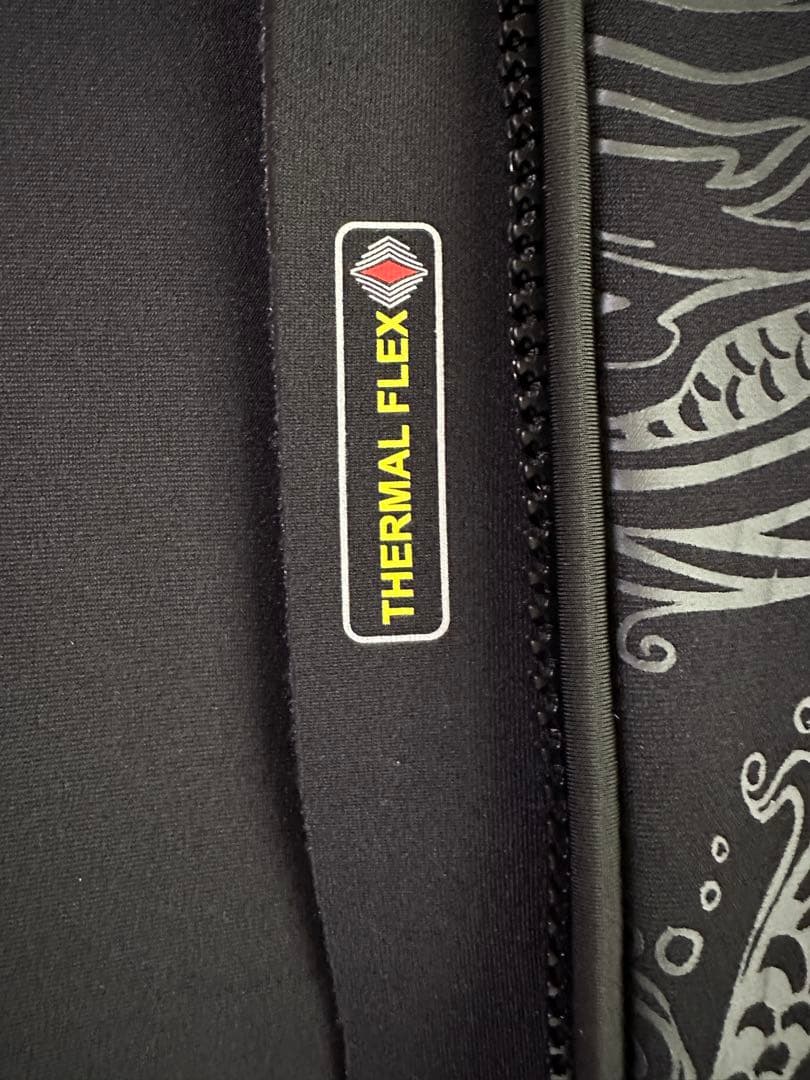 新品未使用タグ付き ウェットスーツ マリンスポーツ タッパー 黒 メンズ S