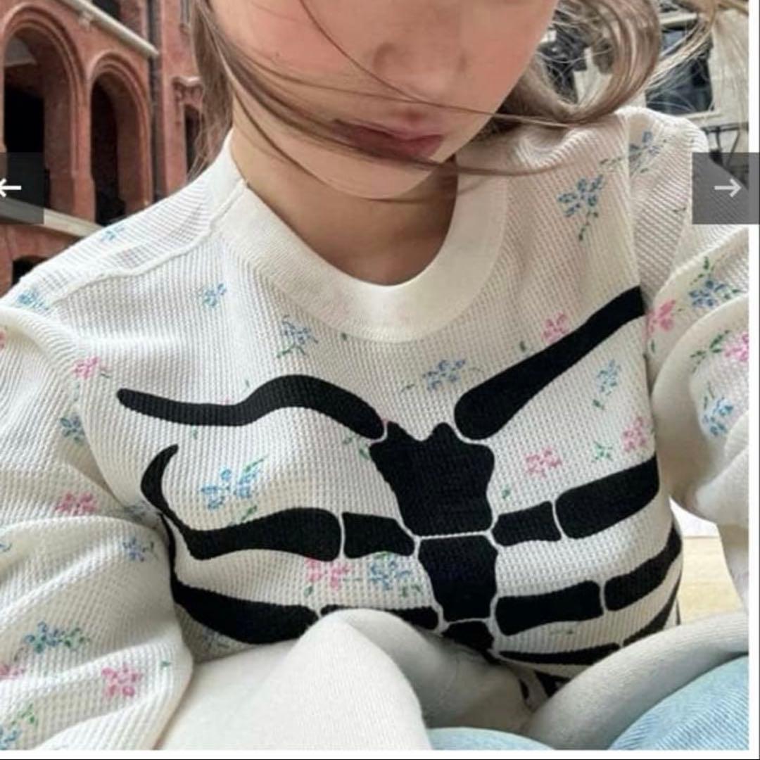 トップス Supreme HanesBones Thermal Crew Floral