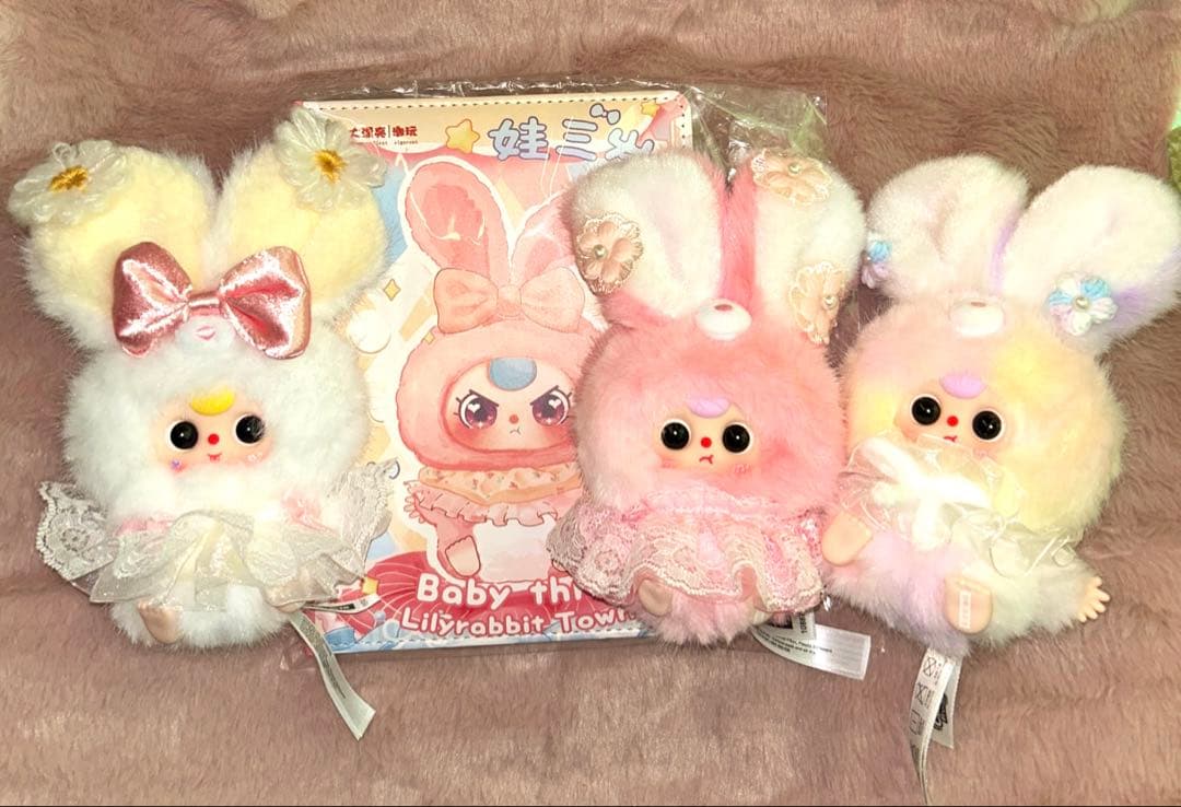 【Babythree】フラワーフェアリー 新作 3体セット➕ノート