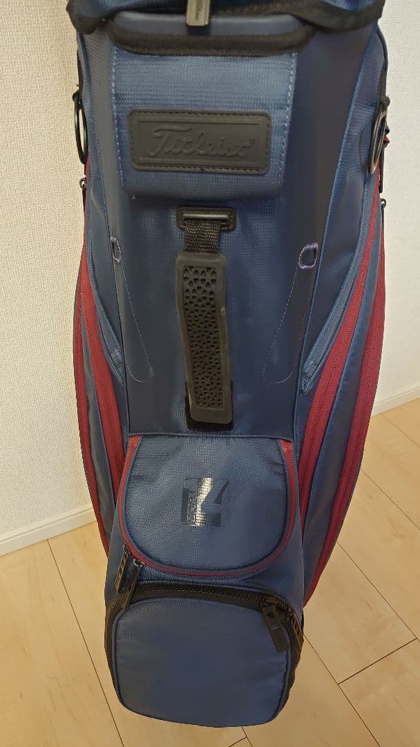 Titleist ネイビー キャディバッグ　カート14