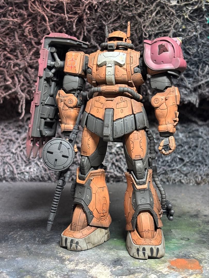 復讐のレクイエム　ザクⅡF型ソラリ機全塗装完成品