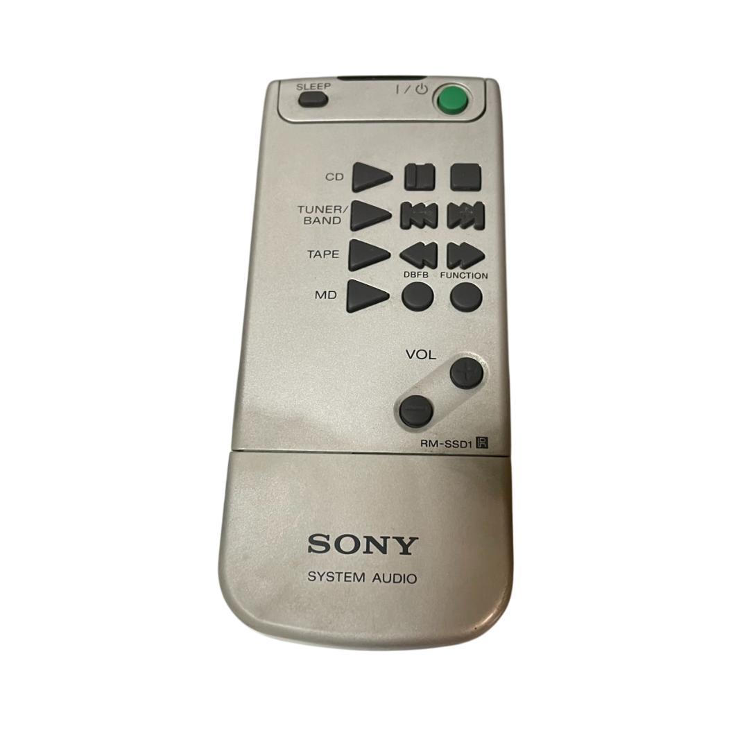 【送料無料】SONY SS-CSD1＋MDS-SD1 セット 動作品 リモコン付