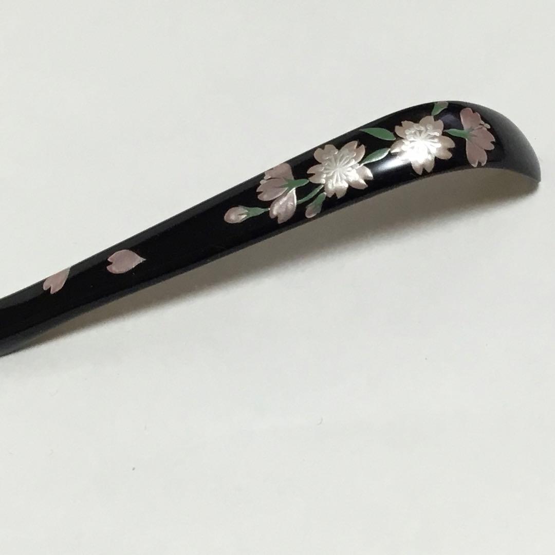 茶杓 煤竹 黒塗 銀桜 茶道具 新品