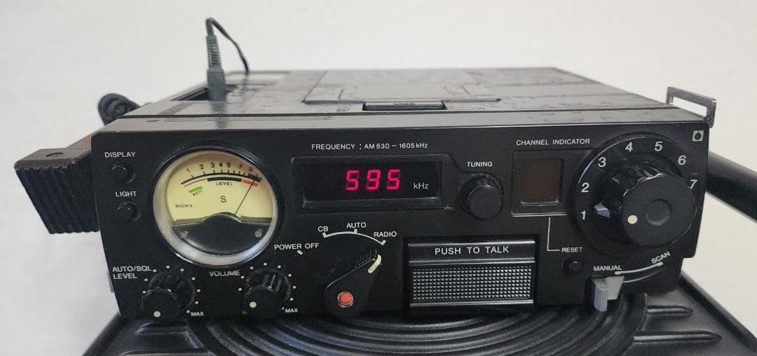 さる SONY Skytalk ICB-R5トランシーバー スキャナラジオ