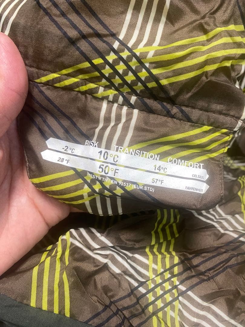 Lafuma Canoe Prini 寝袋 200cm 1050g 3セット