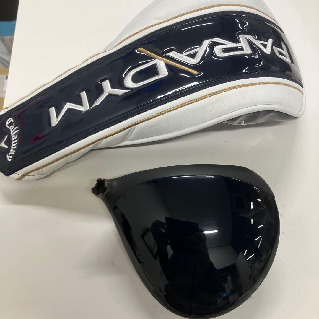 ア*ン様 元祖パラダイムトリプルダイヤ9度ヘッドのみ美品カバー付き