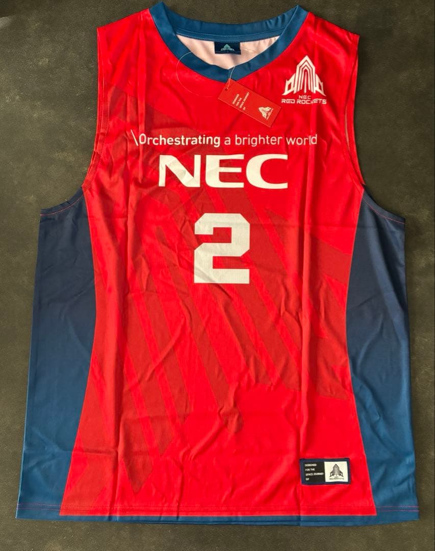 NECレッドロケッツ川崎 古賀紗理那選手 レプリカユニフォーム XL ロゴタオル