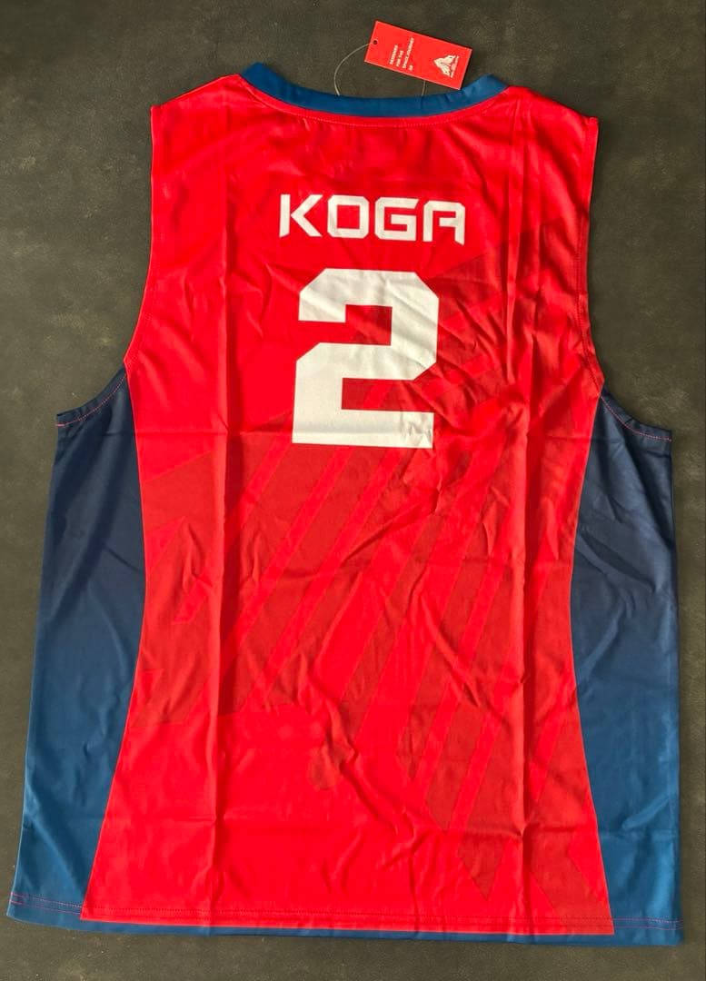 NECレッドロケッツ川崎 古賀紗理那選手 レプリカユニフォーム XL ロゴタオル