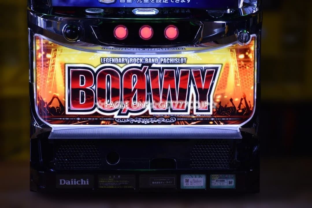【入手困難】★SパチスロBOOWY SV★D-light★GIGS★ジャンク★