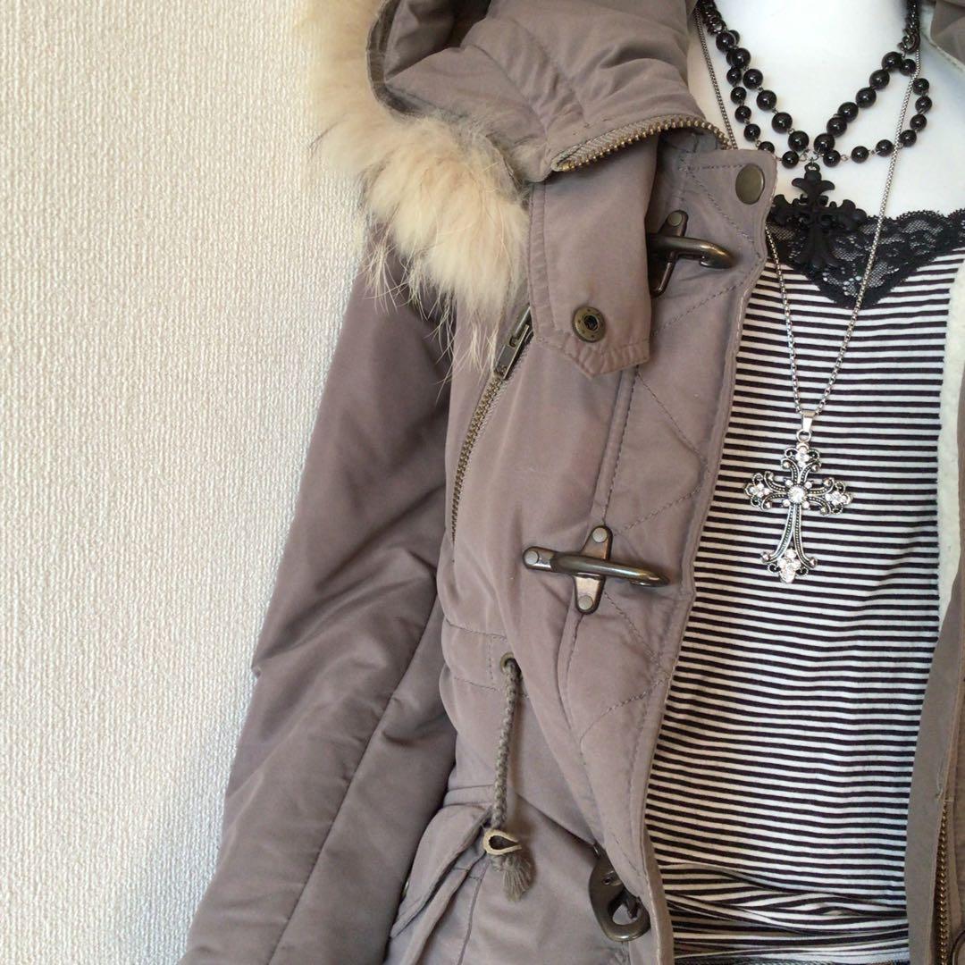 y2k 00s archiveグランジモッズコート　平成ギャルギミックgeek