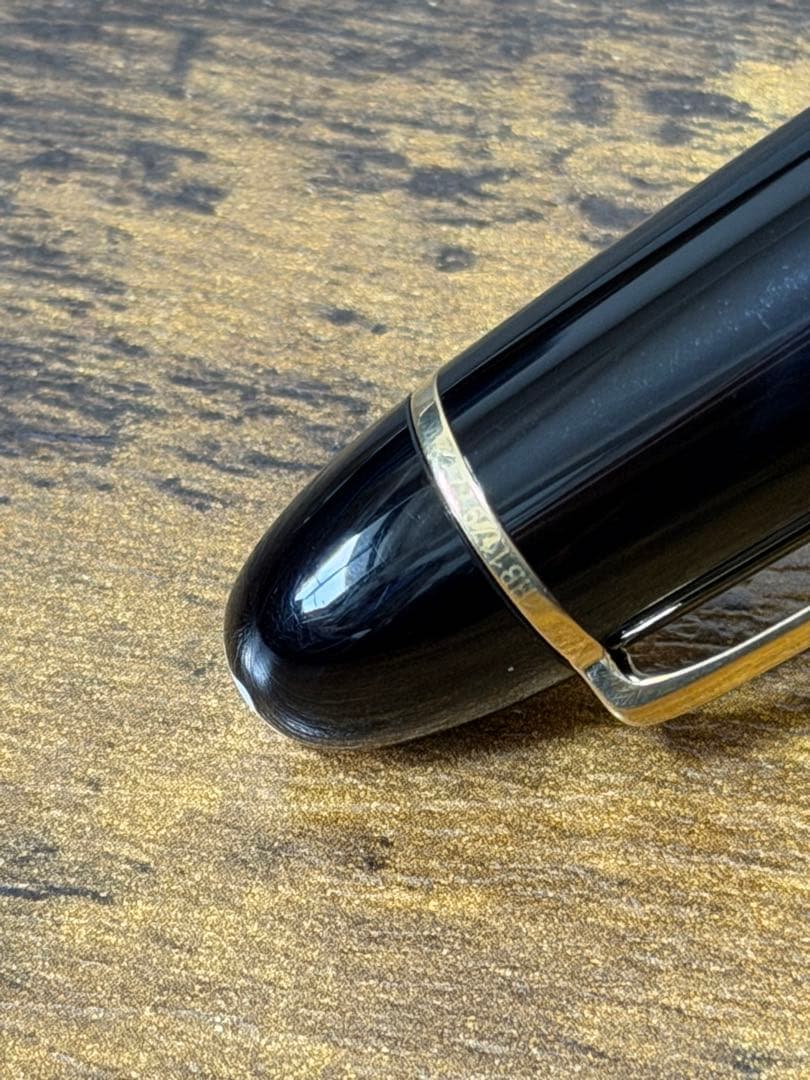 未使用に近い　149 西ドイツ製　18K ヘミングウェイ　バイカラー　万年筆　F