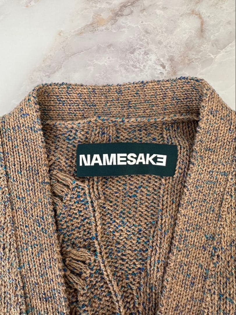 トップス NAMESAKE 25AW MARINA SLEEVELESS VEST