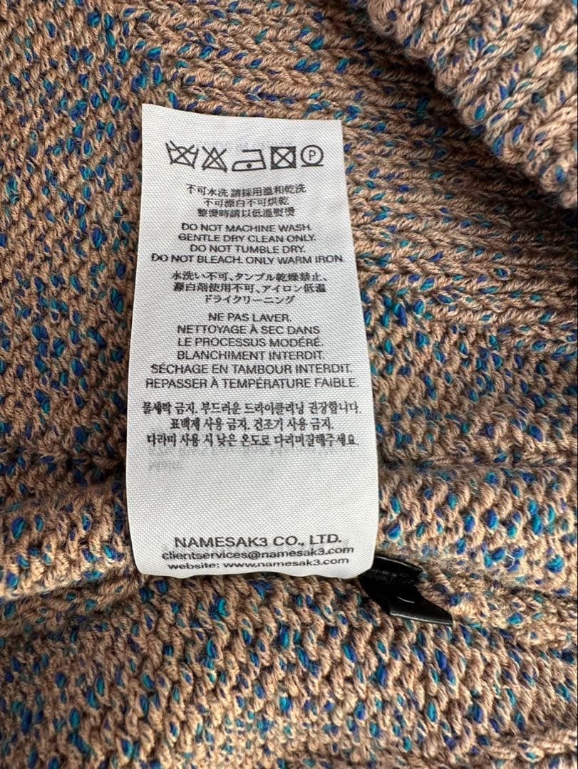 トップス NAMESAKE 25AW MARINA SLEEVELESS VEST