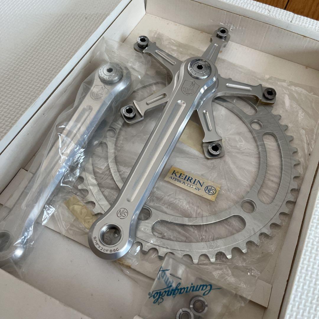 激レア★カンパ　NJS ピスト　競輪　クランク campagnolo トラック