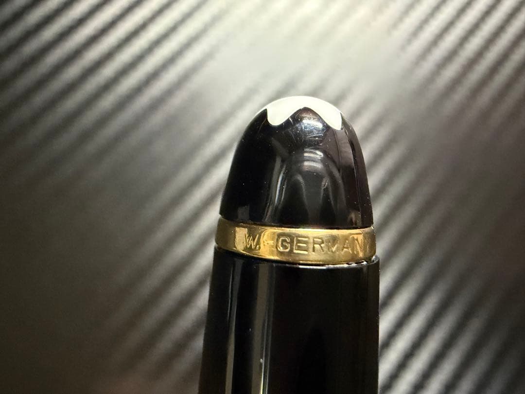 未使用に近い モンブラン 144 ブラック 全金 EF 極細字 万年筆