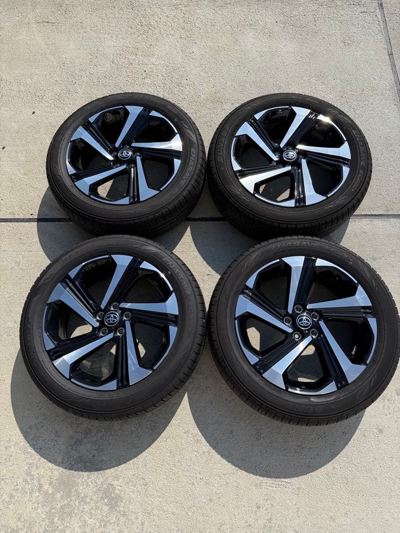 トヨタ 17インチ ホイールセット ダンロップタイヤ