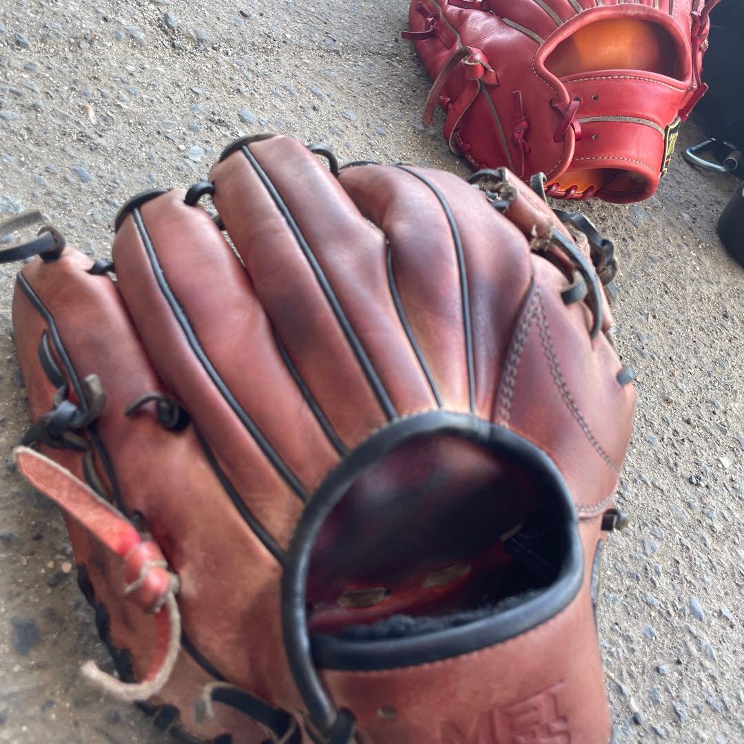 メトリクス硬式グローブ ブラウン