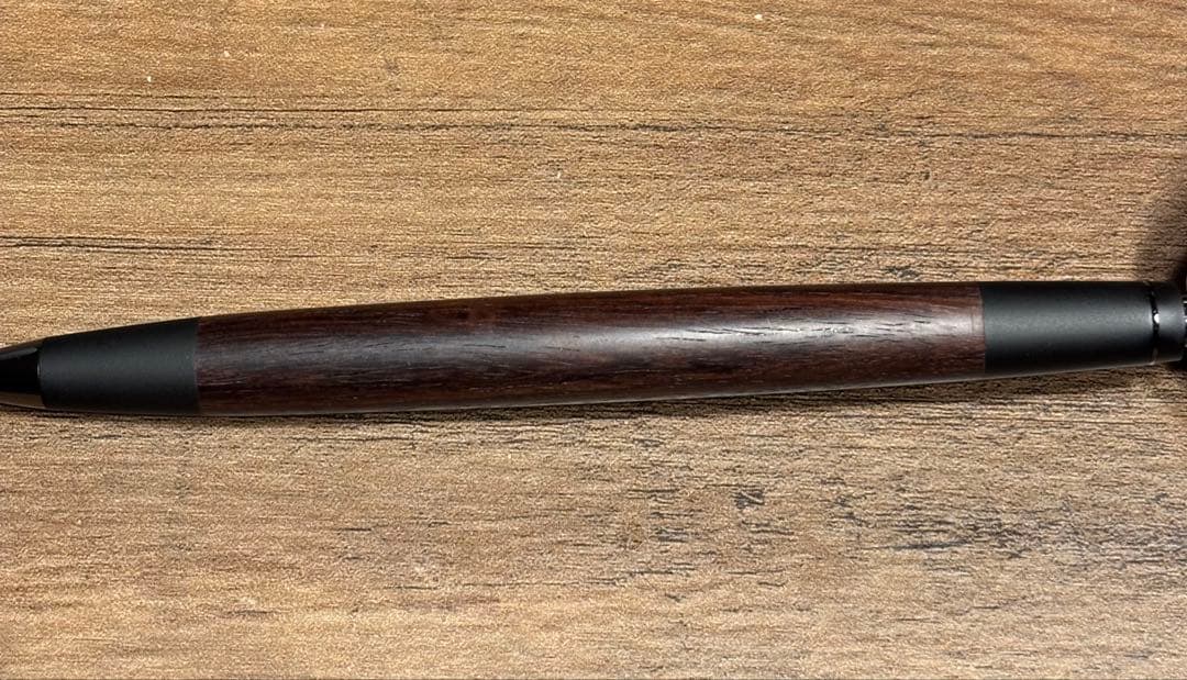 野原工芸　シャーペン　インドローズウッド　ネオブラック