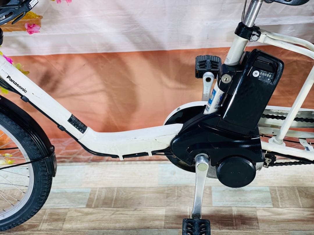 せい パナソニックギュット⭐️12AH！子供乗せ電動アシスト自転Y2998