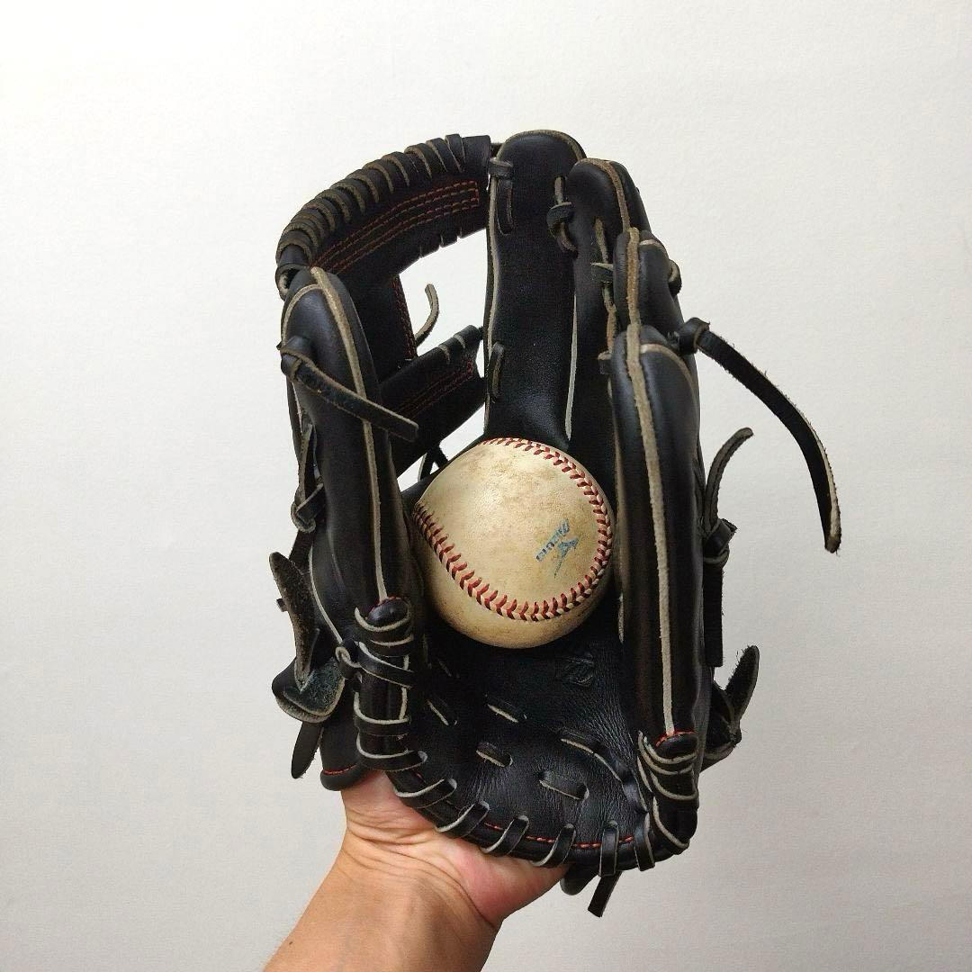 501 ZETT ネオステイタス 型抜群 極美品 硬式 内野手用グローブ