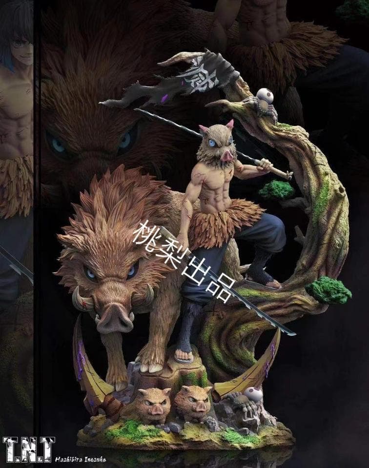 新品未開封『鬼滅の刃』嘴平伊之助 TNT ガレージキット スタチュー