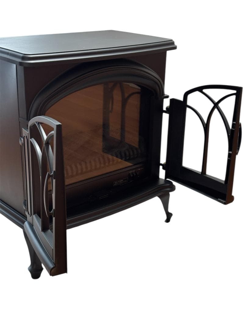 ワイド暖炉型ファンヒーター 2017年製 BLT-999B-3-BK ニトリ