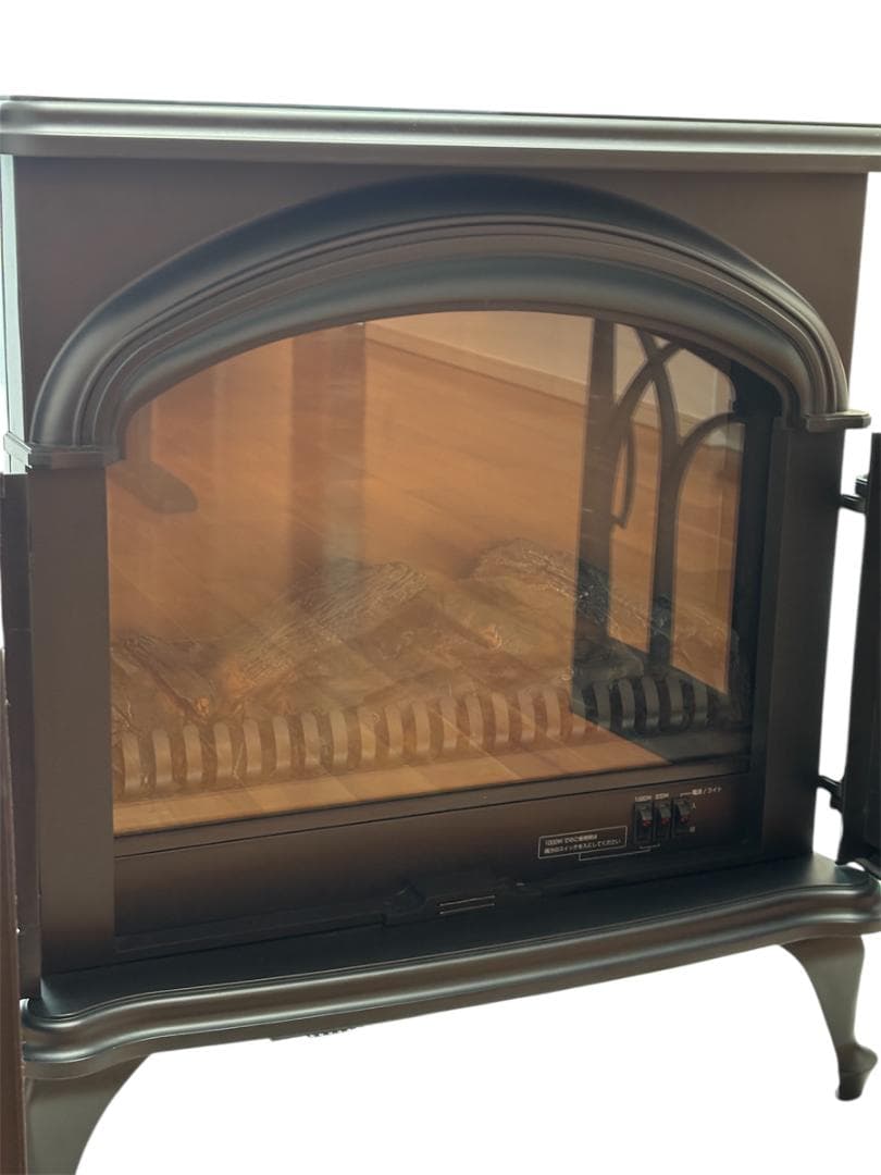 ワイド暖炉型ファンヒーター 2017年製 BLT-999B-3-BK ニトリ