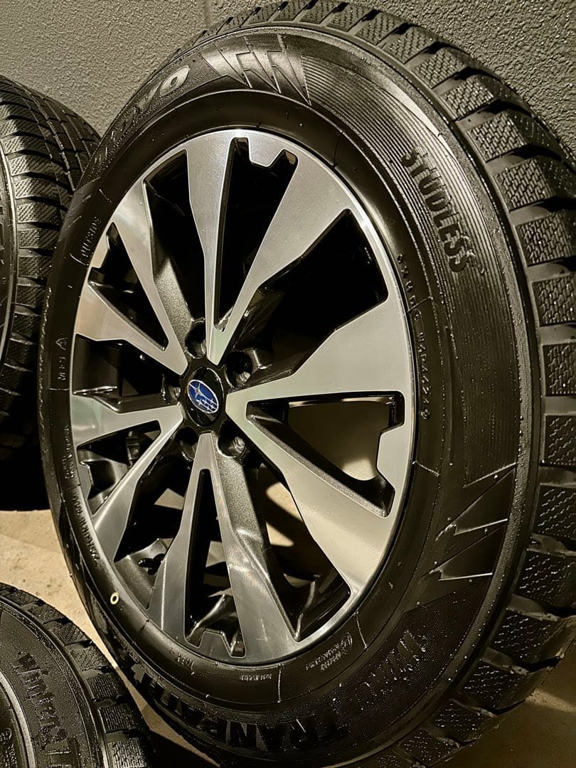 【最終値下げ】アウトバックBS9純正ホイール＆スタッドレス4本セット