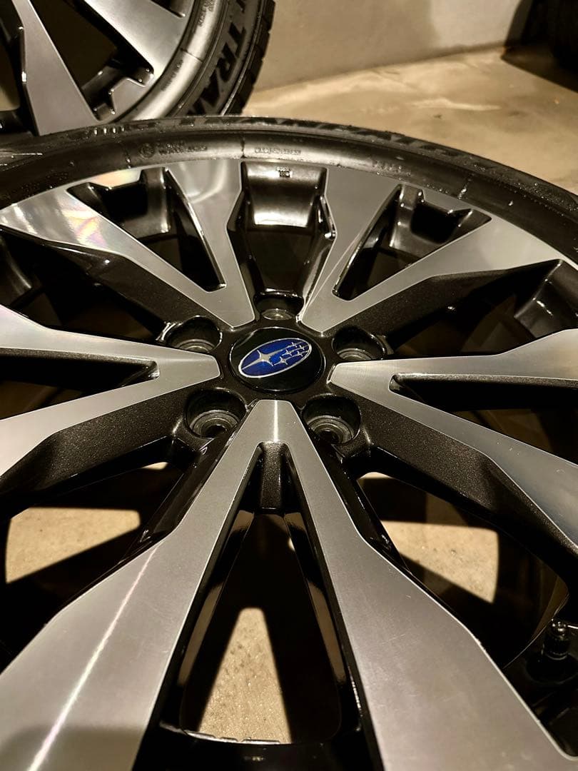 【最終値下げ】アウトバックBS9純正ホイール＆スタッドレス4本セット