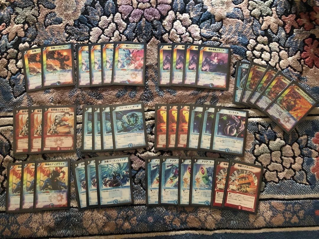 デュエマクラシック　旧枠デッキ　引退品