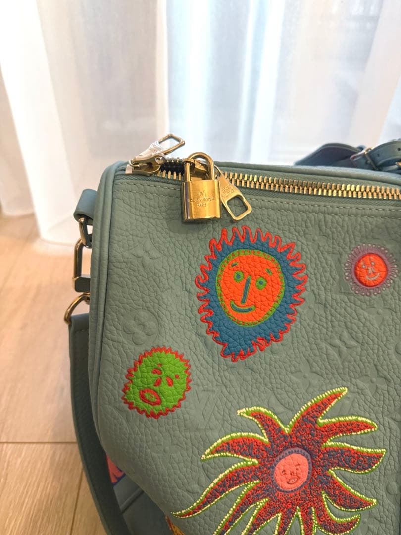 ルイヴィトン✨️限定キーポル　草間弥生　ボストンバッグ