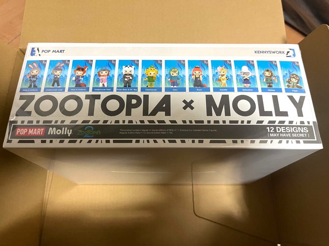 POP MART Molly × Zootopiaアソートボックス