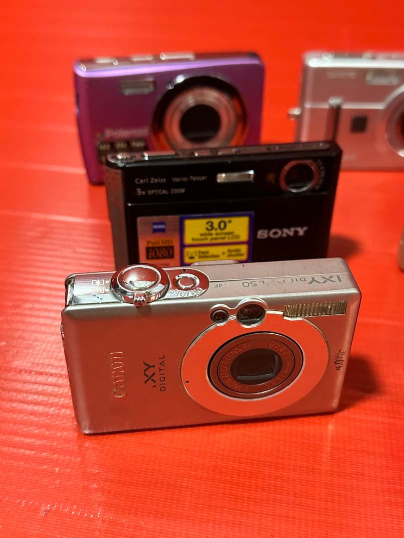 10台 デジカメラ まとめ【動作未確認ジャンク扱】⑥