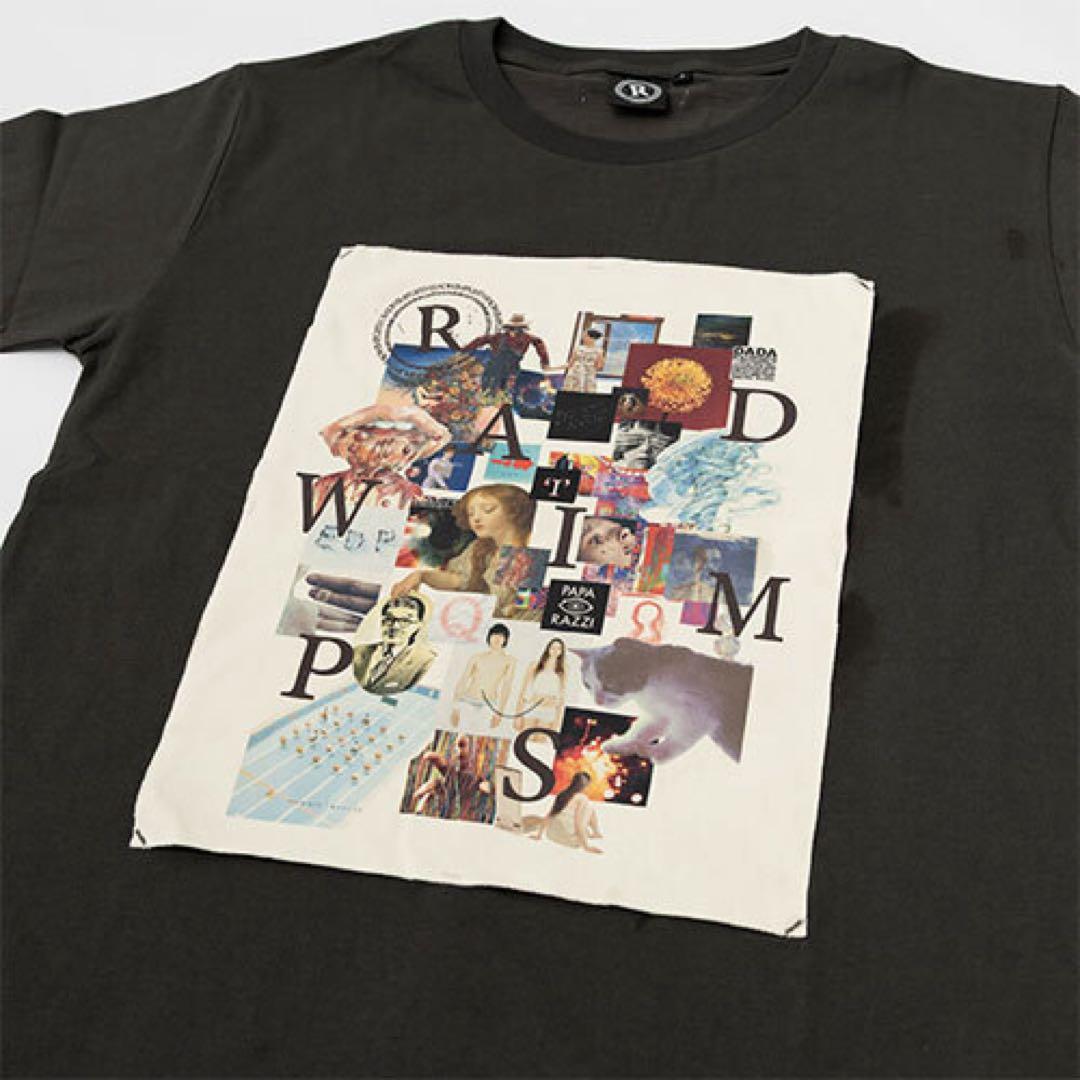 RADWIMPS シングルジャケット コラージュTシャツ