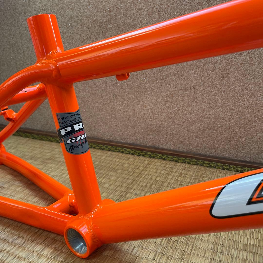 GHP PRO BMXフレーム オレンジ