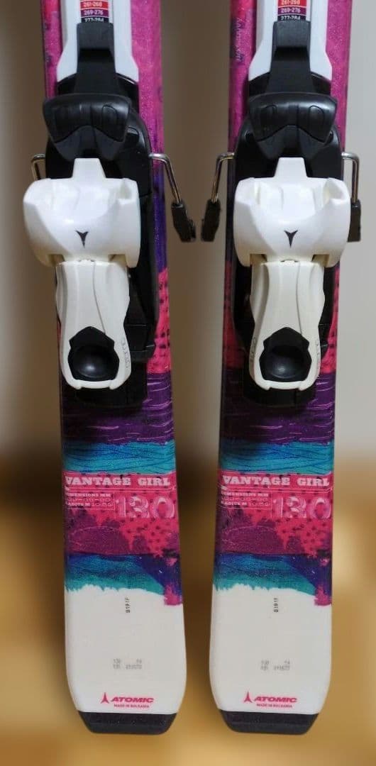 Atomic スキー 板　パープル　130