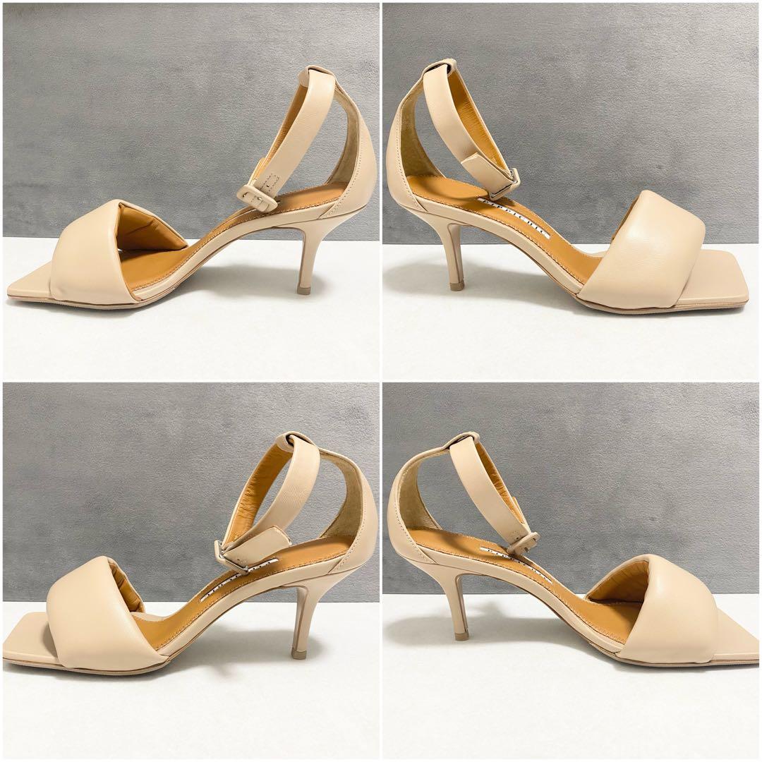 【極美品】PIPPICHIC 完売 スクエアトゥ サンダル