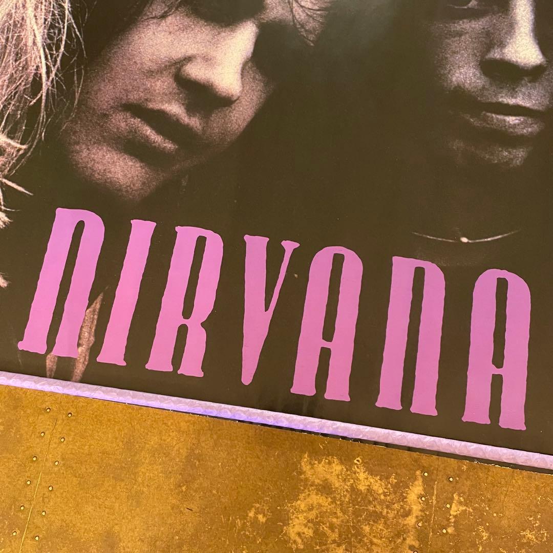 90s デッドストックnirvana大判 ポスター