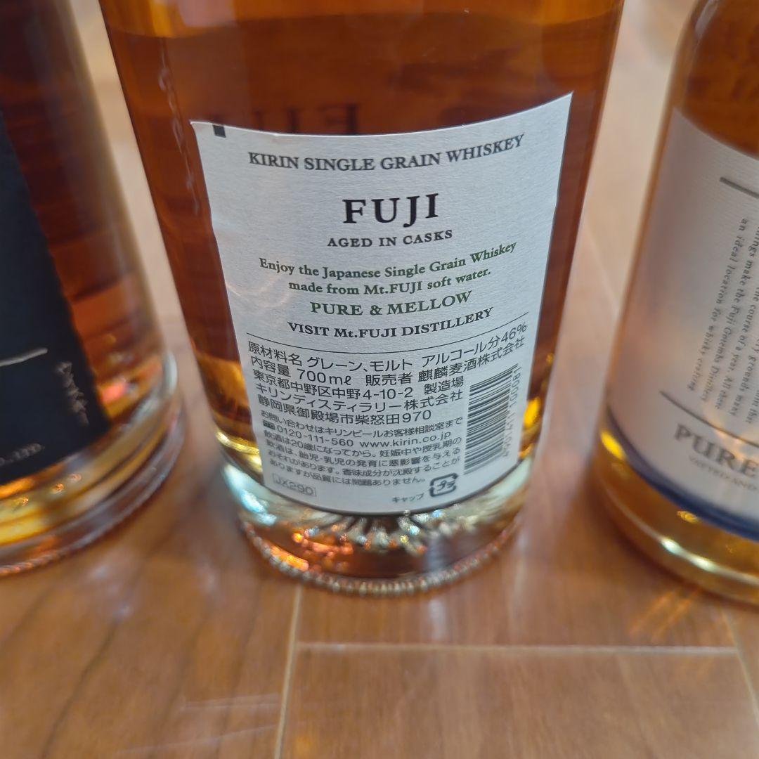 【4本】 富士御殿場ピュアモルト 富士山麓シグニチャー シングルグレーン富士