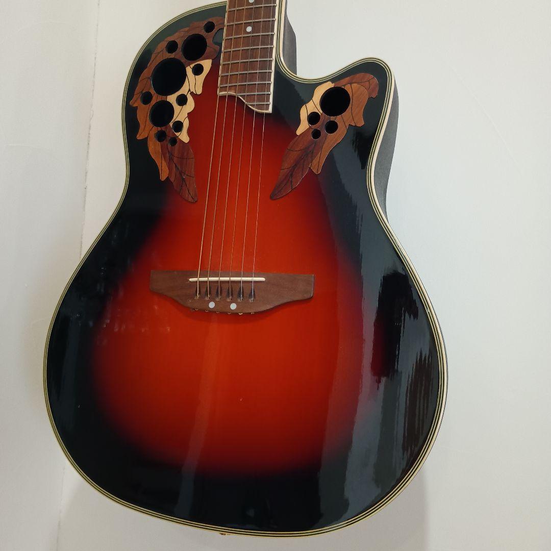 美品 低弦高 オベーションギター セレブリティデラックス ディープボール
