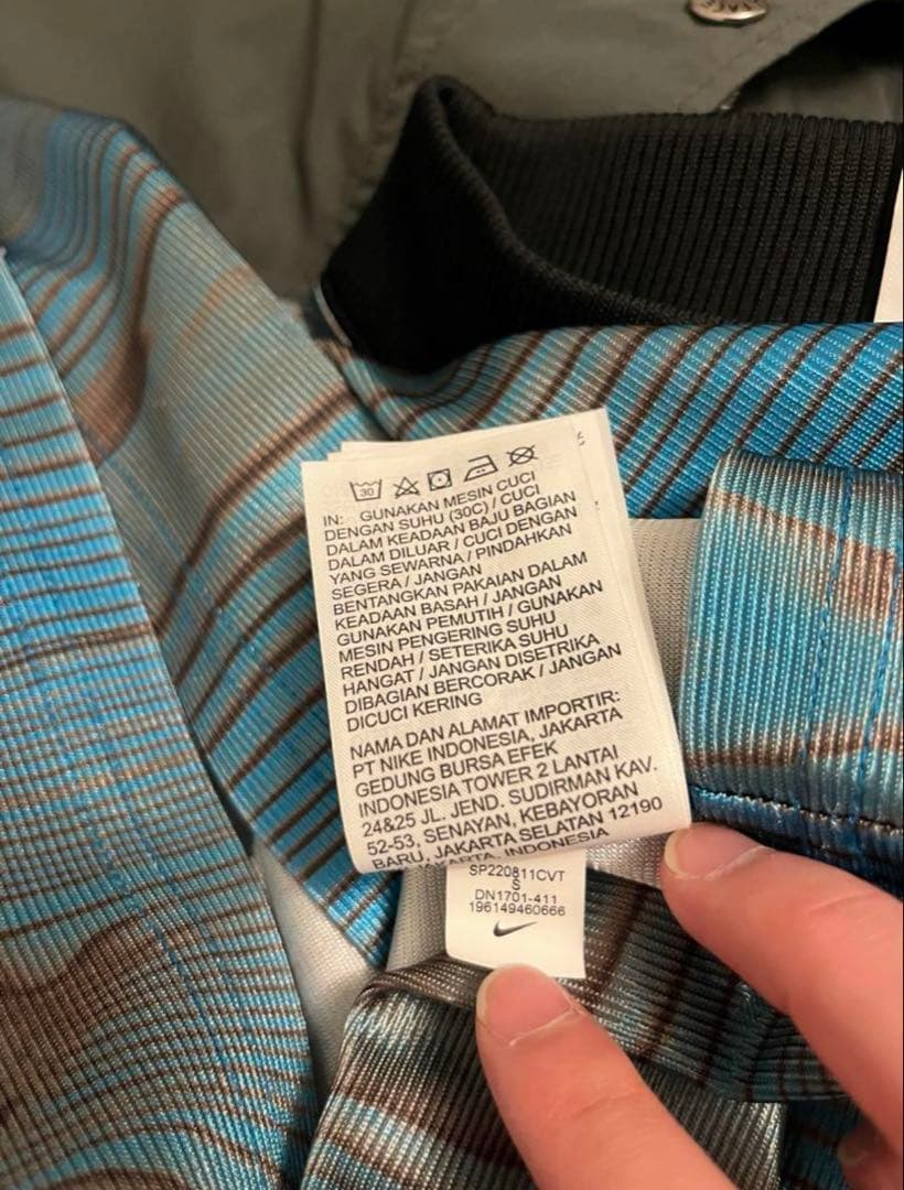 NIKE×off-whiteゲームシャツ