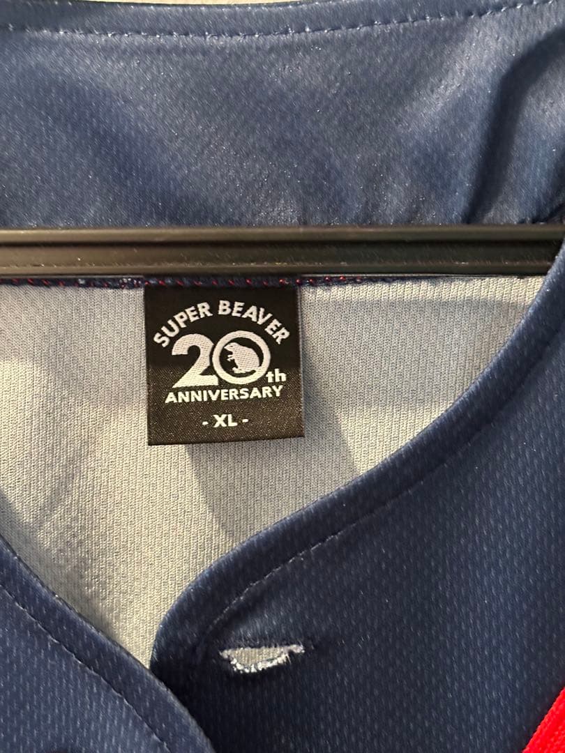 SUPER BEAVER ベースボールTシャツ ネイビー XLサイズ