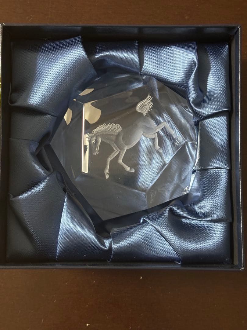マイセン クリスタル 干支 オーナメント 馬