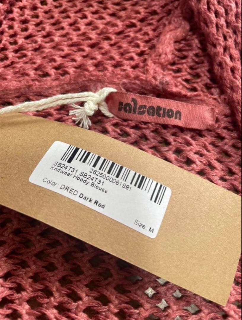 サルセーション SALSATION Knitwear Hoodie M 新品
