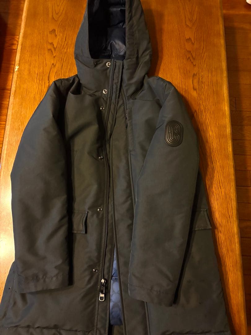 【良品】　COACH コーチ　フード付きダウンジャケット