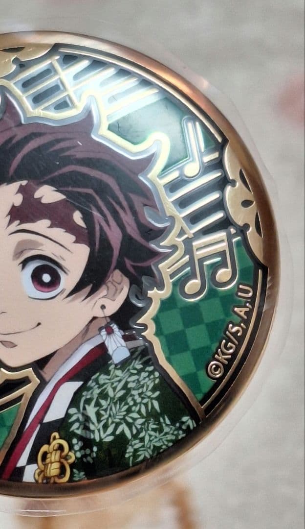 鬼滅の刃 奏 遊郭編 レリーフメタル缶バッジ 竈門炭治郎