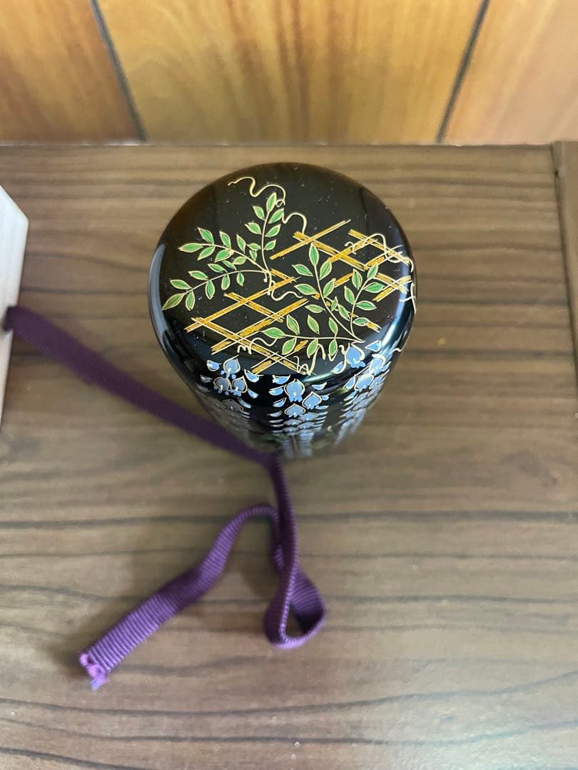 宗景 長棗 藤棚蒔絵