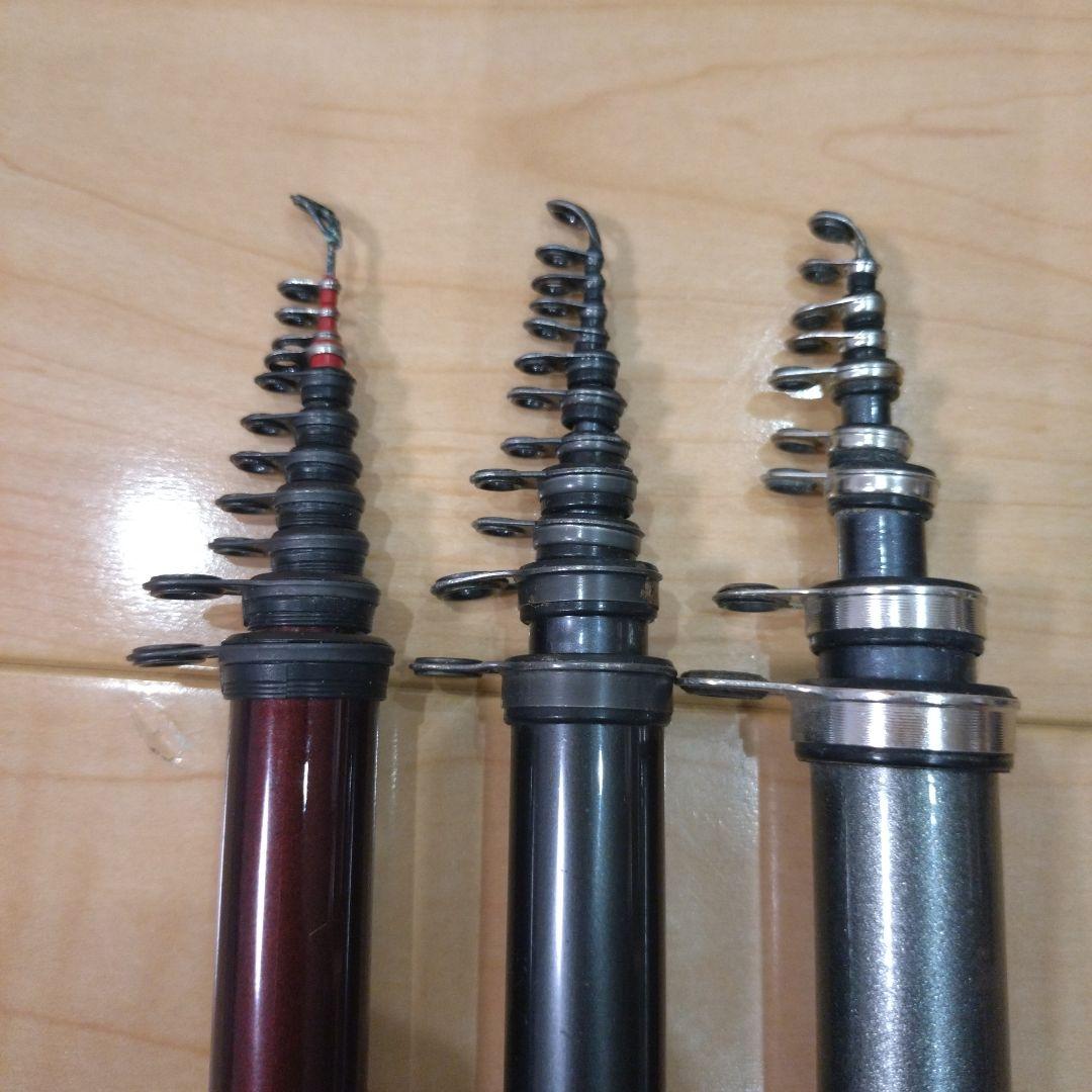 【磯竿3本セット】1号530、1.5号530、2号530